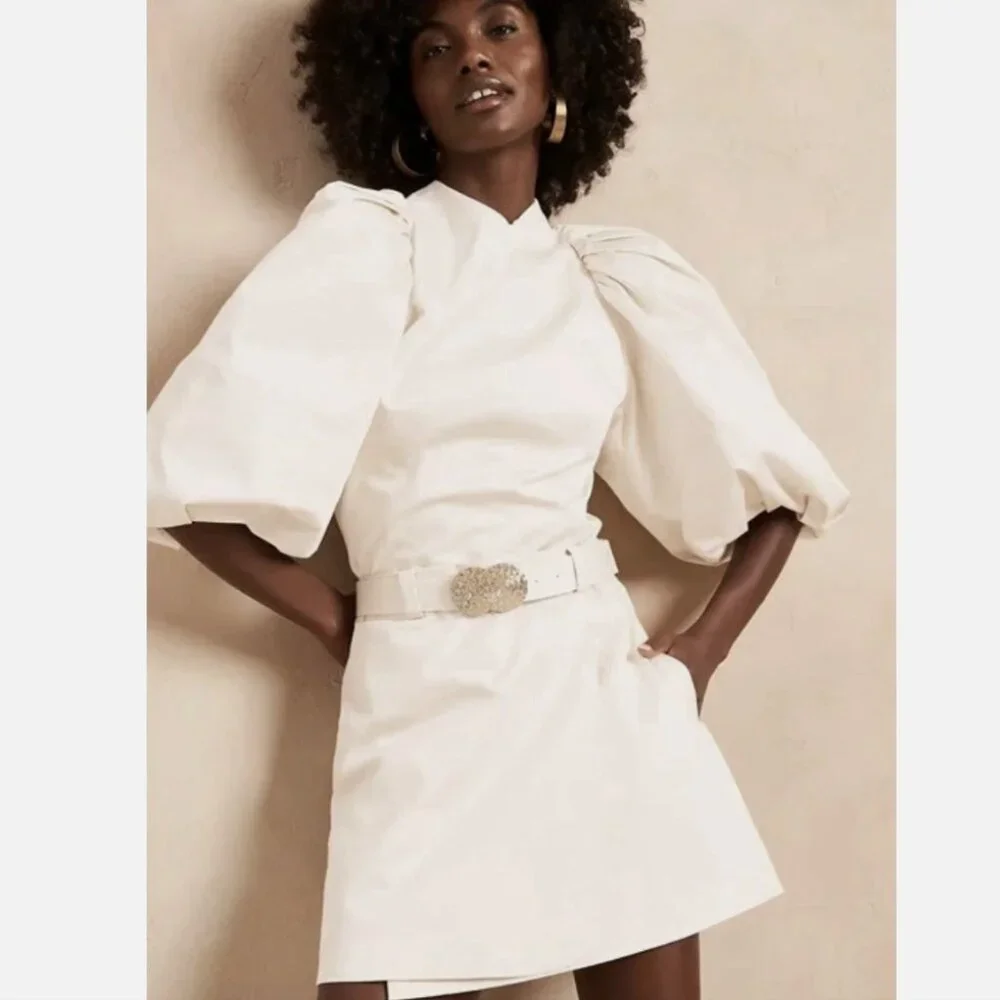 🌸✨ Banana Republic Harbison A-Line Skirt w/detachable belt (NEW WITH‎ TAG)🌸✨